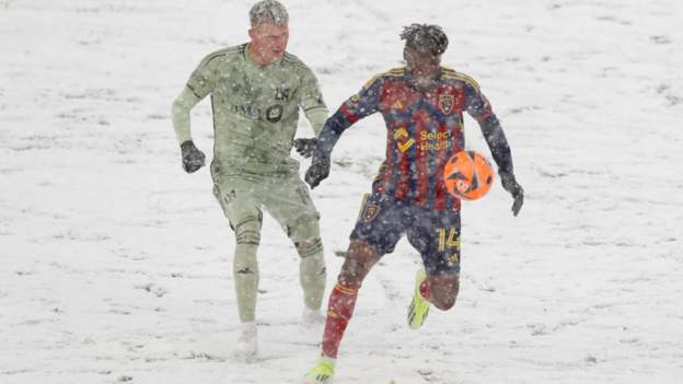 Real Salt Lake 3-0 LAFC: Steve Cherundolo says snow game was ‘absolute joke’
